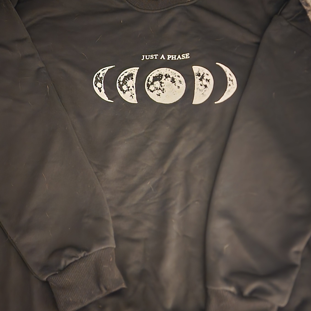Black Moon Phase Sweatshirt